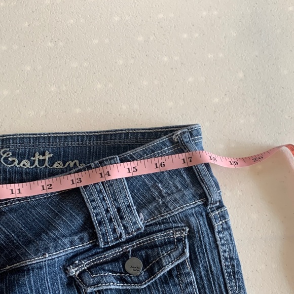 Industrial Cotton size 15 Stylish Blue Boot Cut Jeans - Picture 8 of 10